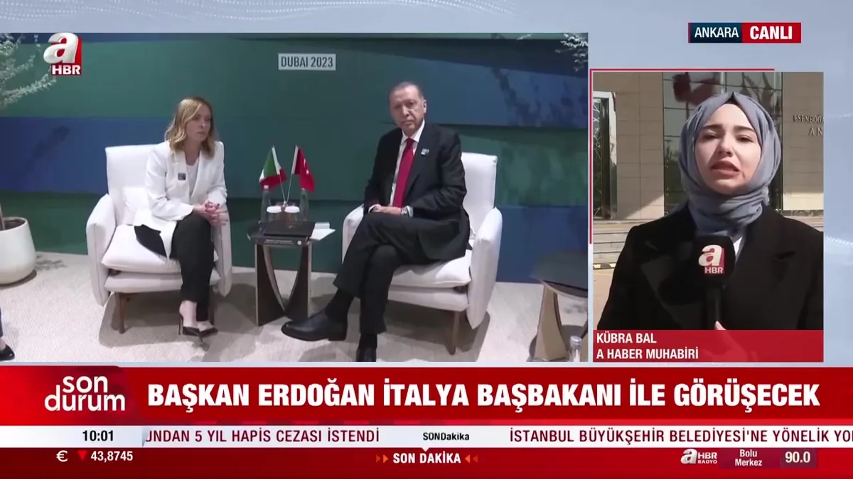 Başkan Erdoğan İtalya'ya gidiyor!