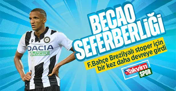 Fenerbahçe ibreyi kendine çevirdi | Rodrigo Becao'dan vazgeçmedi! İşte ödenecek para