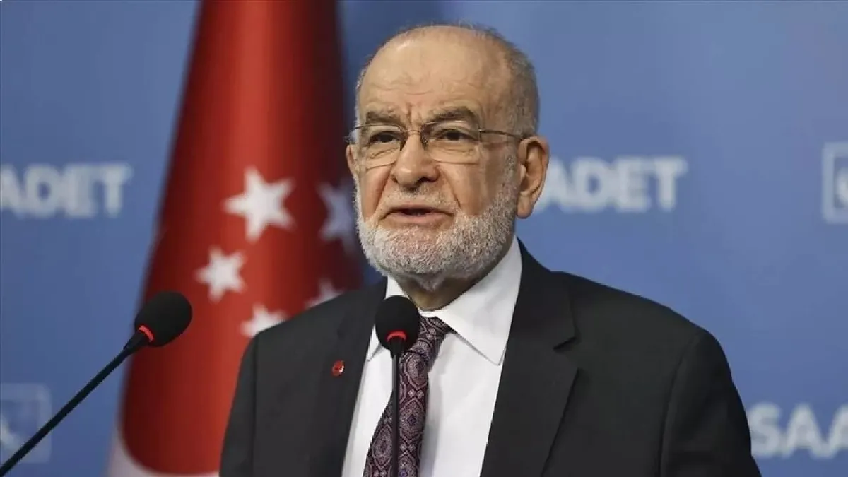 Saadet Partisi'nde Temel Karamollaoğlu dönemi sona eriyor! Genel başkanlığı bırakacağını duyurdu