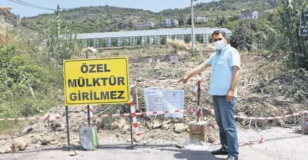 Yer Alanya Tapuyu Asti 56 Yillik Yolu Kesti Takvim