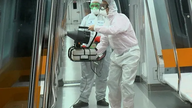 Son dakika: İstanbul metrolarında "virüs" önlemi-1