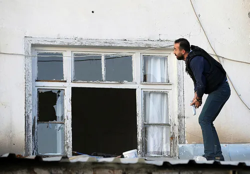 Ankara'da hareketli dakikalar! Saldırgan vuruldu-5