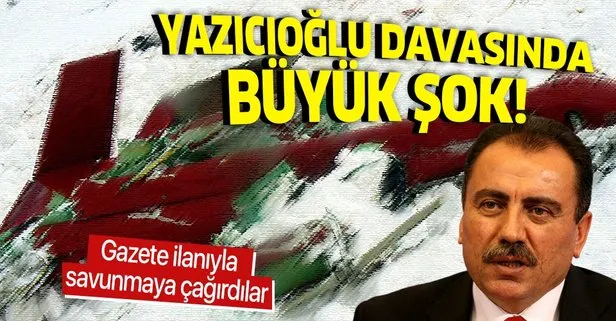 Muhsin Yazıcıoğlu davasında flaş gelişme! FETÖ’cü hakim Mahmut Mavi gazete ilanıyla savunmaya çağrıldı!