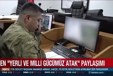 MSB’den ‘’ATAK’’ paylaşımı