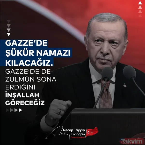 Dünyanın kilitlendiği konuşma öncesi sosyal medya yıkıldı: Filistin’in sesi Erdoğan | PalestinesVoiceErdogan - 48
