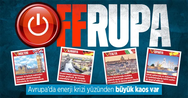 Enerji sıkıntısı Avrupa'yı sarstı! Kış stoku için sıra dışı tedbirler aldılar
