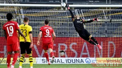 Borussia Dortmund - Bayern Münih maçına o an damgasını vurdu! Yere tükürünce...