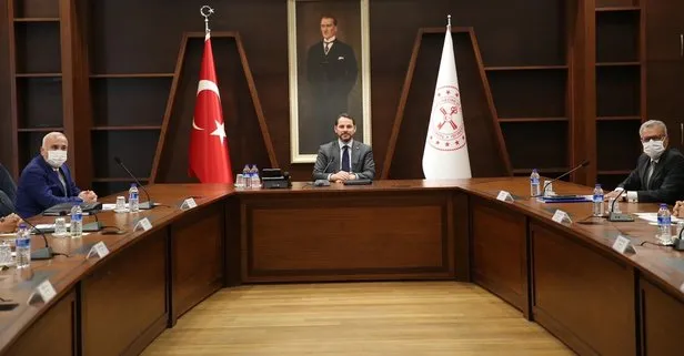 Bakan Albayrak bankaların genel müdürleriyle görüştü