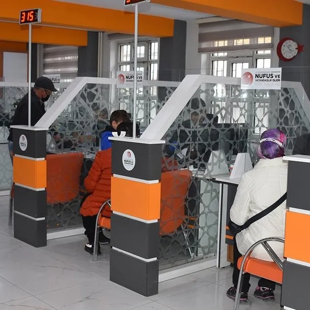 Nüfus müdürlüklerinde seçim mesaisi