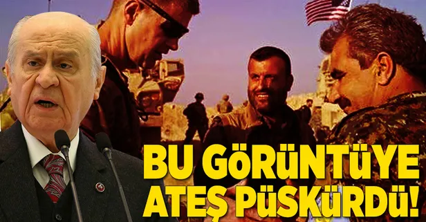 Bahçeli bu görüntüye ateş püskürdü