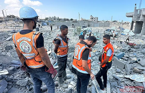 Han Yunus'tan geri acı kaldı! Soykırımcı İsrail Gazze'deki yıkımı böyle görüntülendi - 47