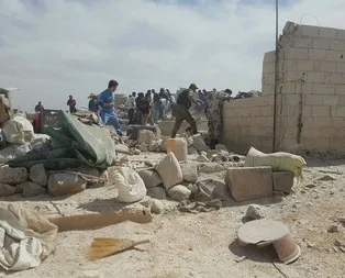 Katil Esed sığınmacı kampını vurdu