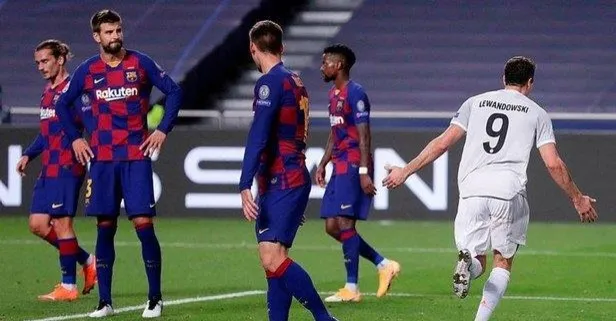 Barça’ya tarihi fark! Barcelona 2-8 Bayern Münih | MAÇ SONUCU