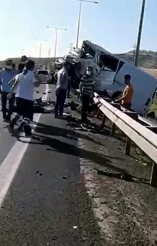 Ankara'da zincirleme kaza: 17 yaralı