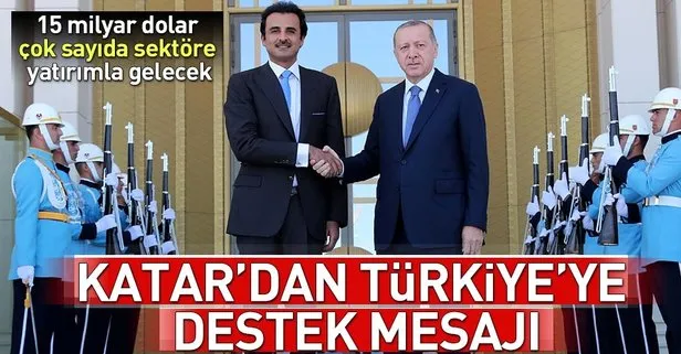 Katardan Türkiyeye destek mesajı