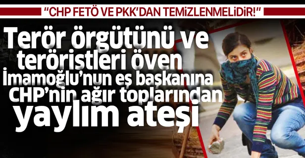 Terör örgütünü ve teröristleri öven CHP'li Canan Kaftancıoğlu'na kendi partisinin ağır toplarından sert tepki