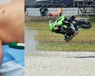 Kenan Sofuoğlu kaza yaptı!