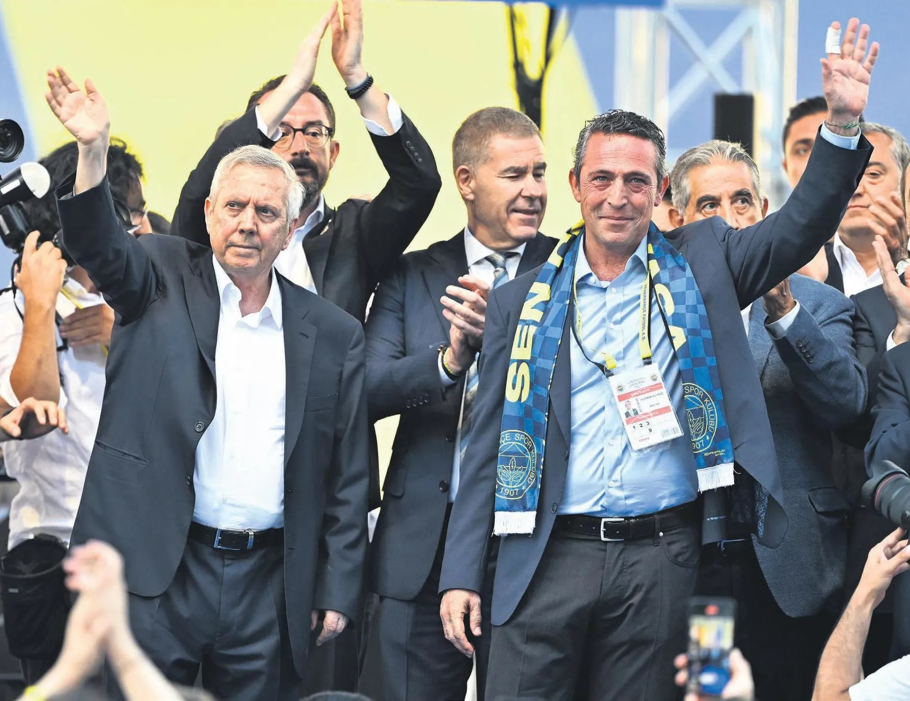 Fener’de başkan 3. kez Ali Koç