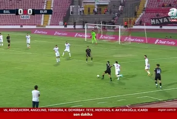 GOL | Balıkesirspor 0-1 Burhaniye Belediyespor