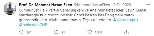 CHP’de istifa depremi! 4 ay önce Kılıçdaroğlu’nun başdanışmanlığına atanmıştı