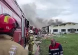 Çatalca'da fabrika yangını