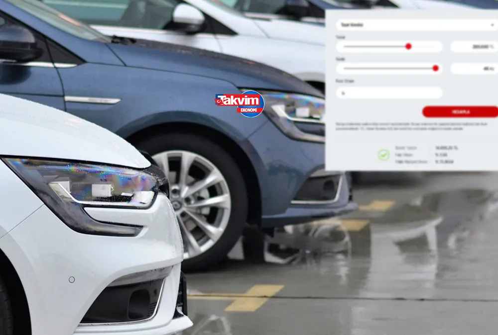 Taşıt kredisi faiz tablosu!