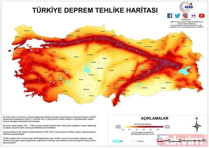 İzmir’deki 6.6’lık deprem İstanbul ve Bursa’da da hissedildi! İşte Türkiye’nin deprem bölgesi haritası... | Son dakika
