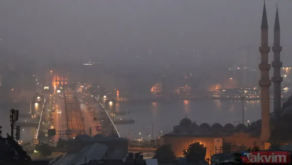 İstanbul'da göz gözü görmüyor! 15 Temmuz Şehitler Köprüsü adeta görünmez oldu - 4