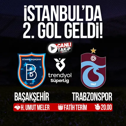 Başakşehir - Trabzonspor  | CANLI