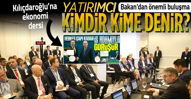 Hazine ve Maliye Bakanı Nureddin Nebati ABD'de dünyanın önde gelen yatırımcılarıyla buluştu