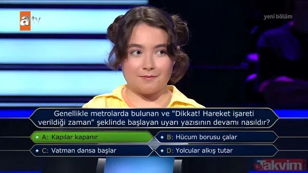 "Kim Milyoner Olmak İster?"de heyecan dolu anlar: Yarışmacı iki şık arasında kaldı! O soruda risk aldı mı? - 2
