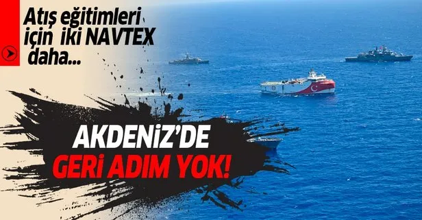 Son dakika: Türkiye’den Doğu Akdeniz’de 2 yeni NAVTEX daha!