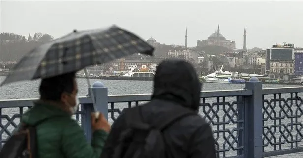 Meteoroloji uyardı! Şemsiyesiz çıkmayın