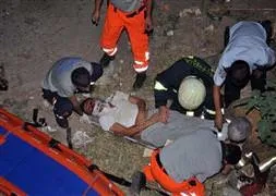 Polisten kaçarken bakın neler oldu...