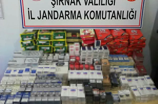 Şırnak'ta kaçakçılık operasyonu!
