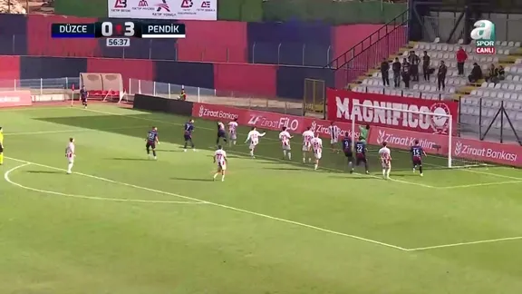 GOL:  Düzcespor 1-3 A.G. Pendikspor