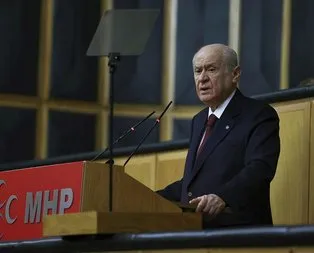 Bahçeli’den grup toplantısında kritik açıklamalar