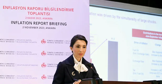 Son dakika: Merkez Bankası Başkanı Hafize Gaye Erkan'dan enflasyon mesajı