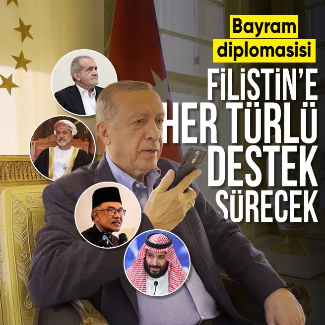 Bayram diplomasisi! Başkan Erdoğandan peş peşe temaslar