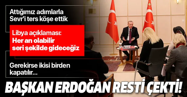 Son dakika: Başkan Erdoğan'dan gazetecilere önemli açıklamalar
