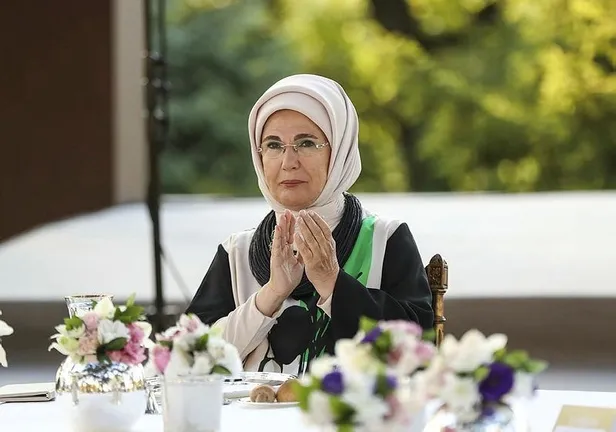 Emine Erdoğan, Filistinli müzisyenler ve CSO sanatçılarıyla buluştu: Tüm sanatseverleri davet ediyorum-7