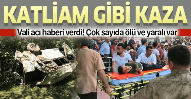 Son dakika: Bitlis’te katliam gibi kaza! Minibüs şarampole devrildi: 10 ölü, 7 yaralı