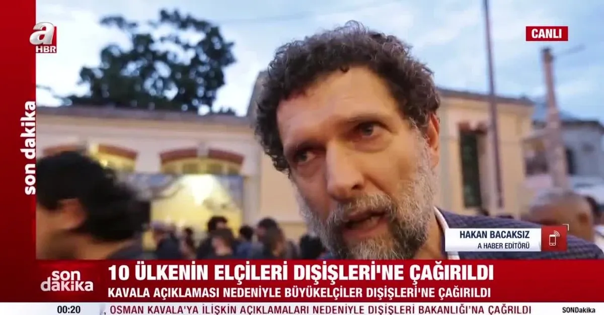 abd onculugundeki 10 ulkeden skandal osman kavala cagrisi turkiye uyardi hadsiz aciklama kabul edilemez takvim