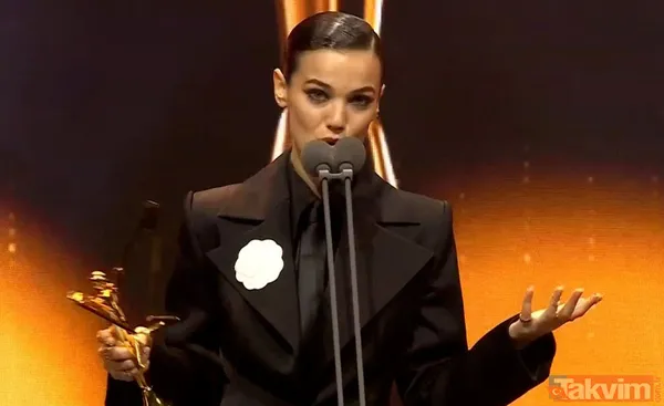 Pınar Deniz'in ödül konuşması Rihanna'dan alıntı çıktı! 'Dünyayı kurtarmak için oyuncu oldum' demiş ti'ye alınmıştı sözler kopyala-yapıştır - 5