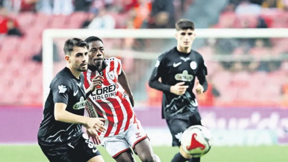 Samsunspor ile Rizespor 1-1 berabere kaldı
