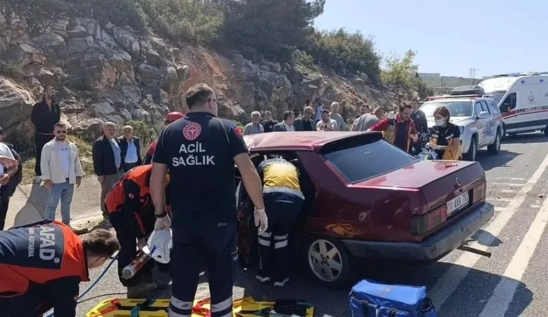 Ankara'da meydana gelen trafik kazası