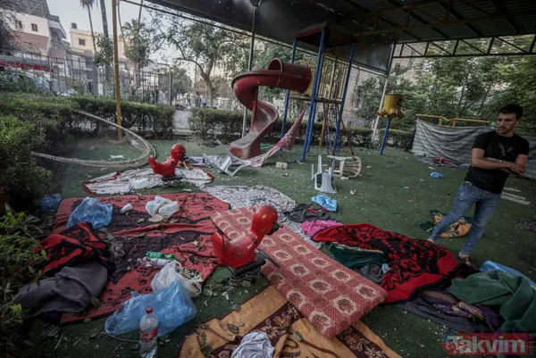 Hastane vurup 500 sivili şehit eden İsrail'in 'düşük çözünürlük' oyunu! Kırptı, çevirdi, yayınladı... Manipülasyonun böylesi - 17