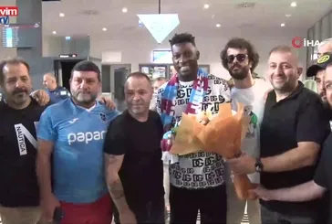Andre Onana Trabzon’da coşkuyla karşılandı