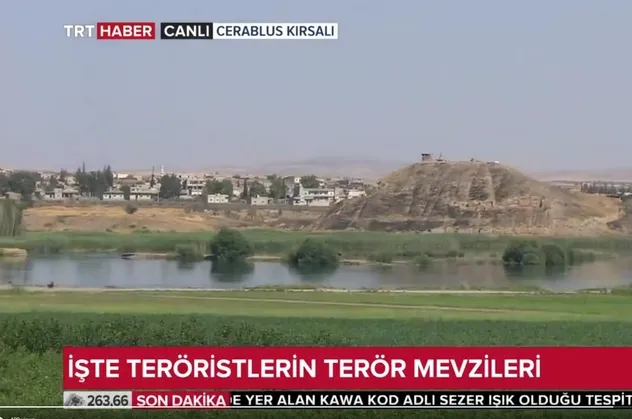 Fırat'ın doğusunda neler yaşanıyor? Terör mevzileri canlı yayında görüntülendi
