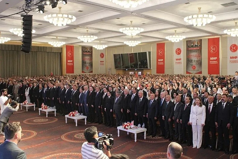 MHP'den İstanbul'da ʺTerörsüz Türkiyeʺ buluşması | Anayasanın 6 maddesi kırmızı çizgimizdir (AA)